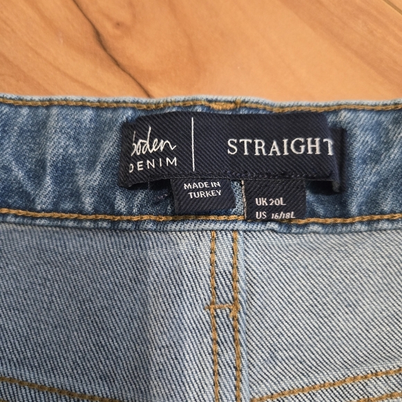 Boden Pink and Yellow Straight Leg Pants - Picture 7 of 15